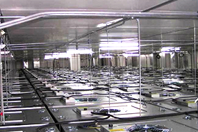 潔凈室FFU吊頂龍骨系統安裝施工圖解