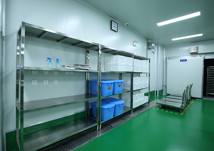 四川鮮美滋食品有限公司廠房裝修現場